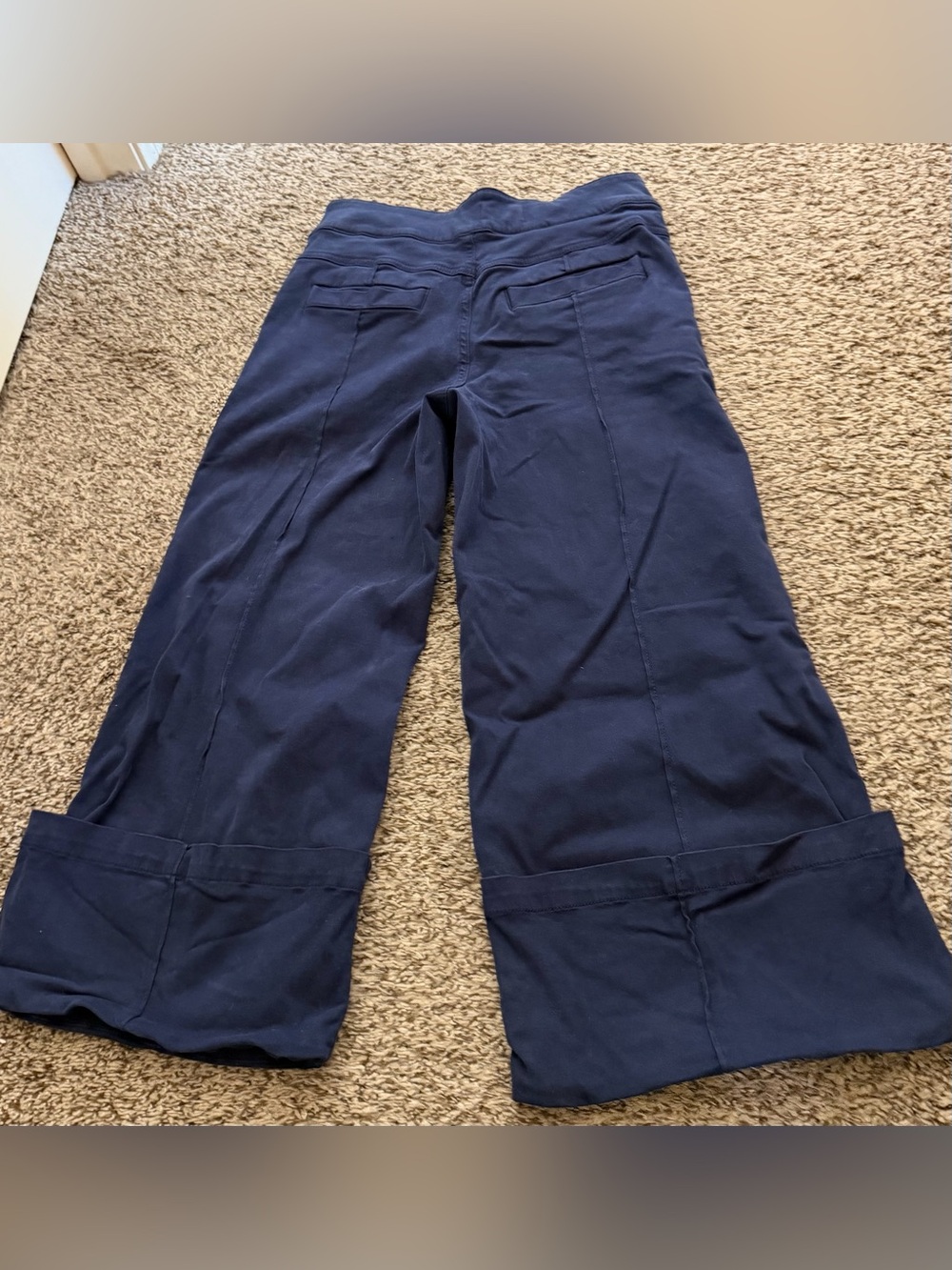 Pilcro Wide Leg Cuffed Pants size 29P - Picture 3 of 4